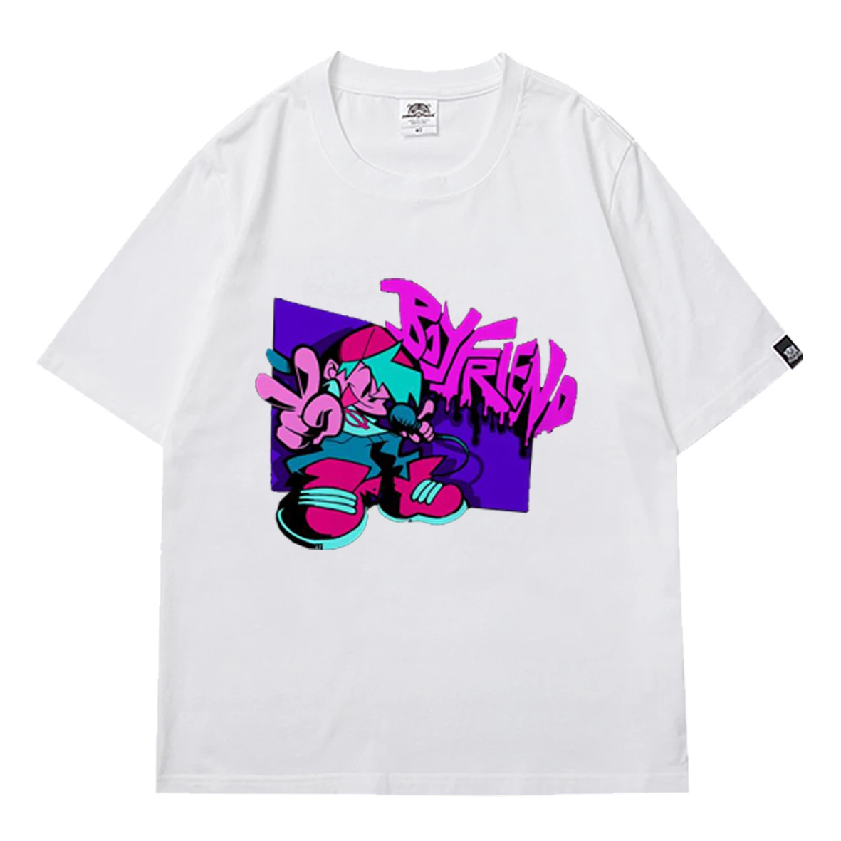 Friday Night Funkin Boyfriend T Shirts Hot Game Cool Men's Oversized T Shirts Boys Short Sleeve Summer Tops Streetwear Man Tees
Friday Night Funkin Boyfriend T Shirts Hot Game Cool Men's Oversized T Shirts Boys Short Sleeve Summer Tops Streetwear Man Tees