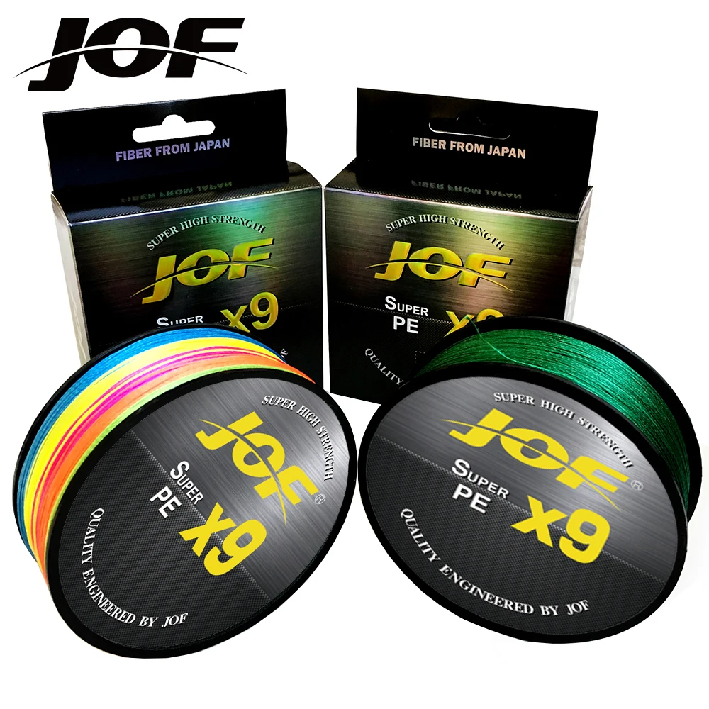 JOF Super Fishing Line Pe 9-strand Fishing Line 100m Anti-wear Multifilament Fishing Line Carp Fishing Accessories
JOF Super Fishing Line Pe 9-strand Fishing Line 100m Anti-wear Multifilament Fishing Line Carp Fishing Accessories