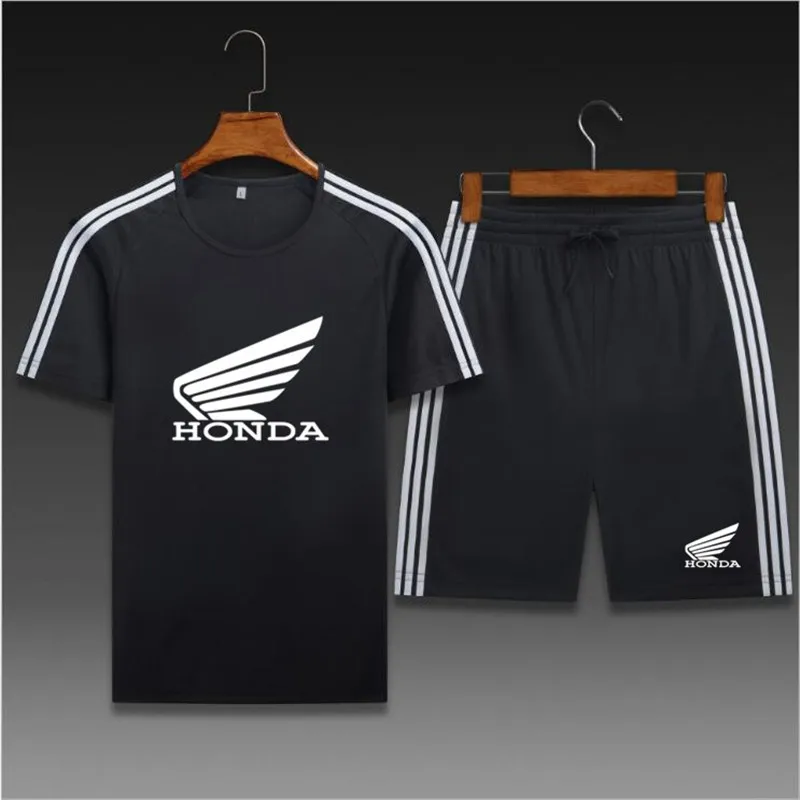 2021 New HONDA Sports Suit Men'S Running Gym Summer Two Piece Quick Drying Clothes Casual Short Sleeve Shorts Summer
2021 New HONDA Sports Suit Men'S Running Gym Summer Two Piece Quick Drying Clothes Casual Short Sleeve Shorts Summer