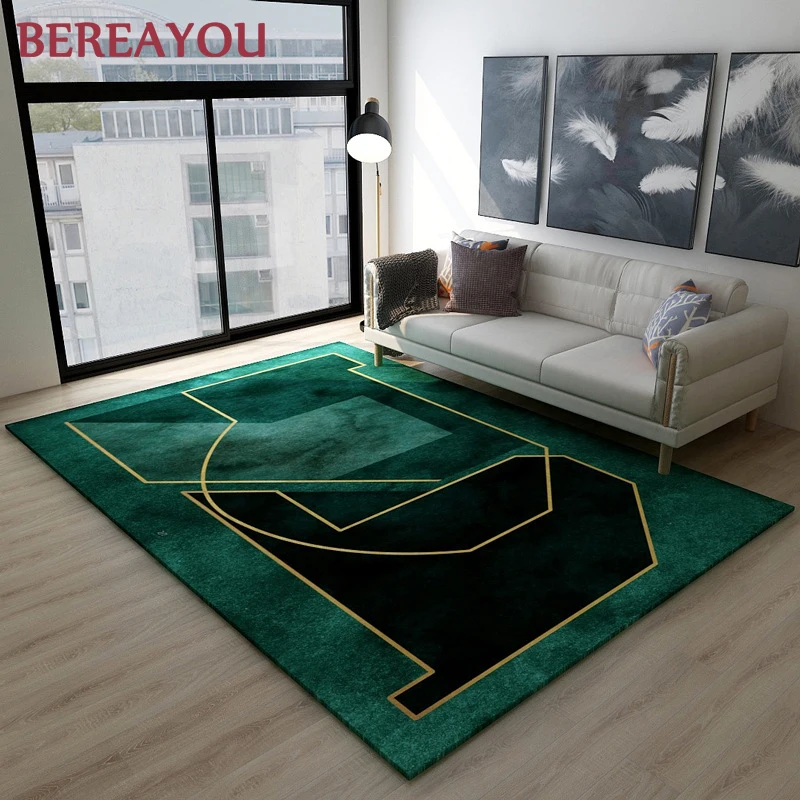 Luxury Rugs Green Carpets For Living room Bedroom Bedside Floor Rug European Kids Room Decoration Carpet alfombra dormitorio
Luxury Rugs Green Carpets For Living room Bedroom Bedside Floor Rug European Kids Room Decoration Carpet alfombra dormitorio