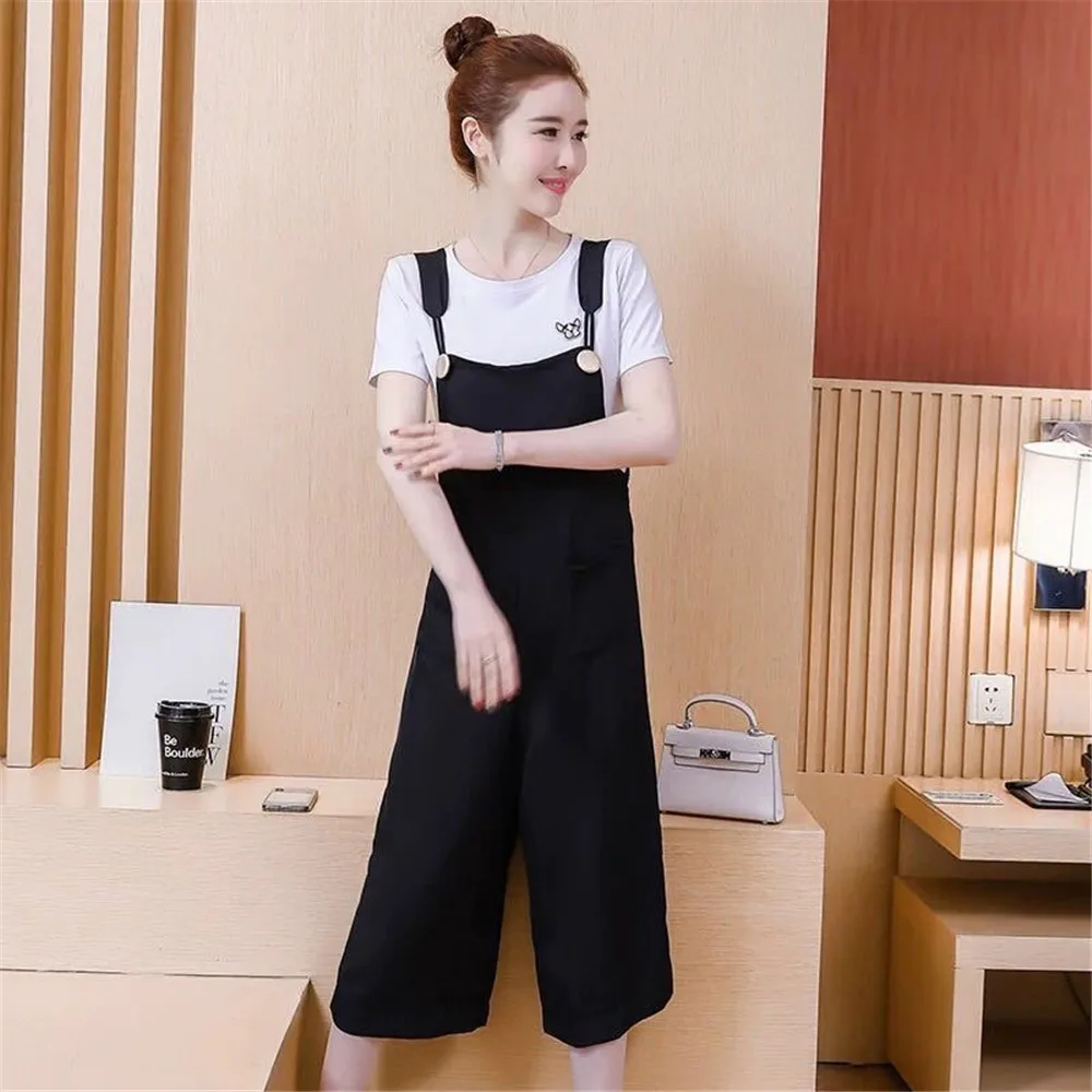 Suit Summer new style fashion temperament thin strap wide-leg pants suit women's small tall two-piece suit fashion women outfit
Suit Summer new style fashion temperament thin strap wide-leg pants suit women's small tall two-piece suit fashion women outfit
