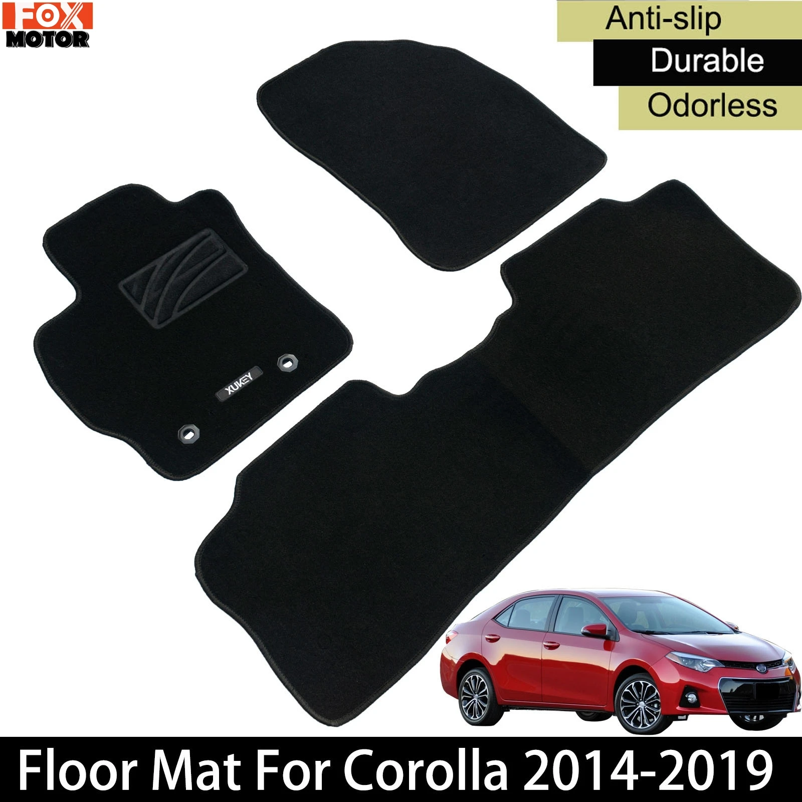 Full Set Front Rear Car Floor Mat Mats Carpet Nylon Rug Liner For Toyota Corolla XI 11th E170 2014 2015 2016 2017 2018 Clips LHD
Full Set Front Rear Car Floor Mat Mats Carpet Nylon Rug Liner For Toyota Corolla XI 11th E170 2014 2015 2016 2017 2018 Clips LHD
