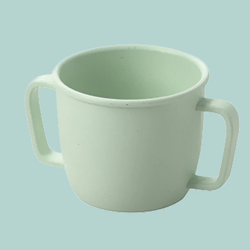 Children Breakfast Double Handle Eco-Friendly Milk Drink Cup For Baby Wheat Straw Environmental Water Cup
Children Breakfast Double Handle Eco-Friendly Milk Drink Cup For Baby Wheat Straw Environmental Water Cup