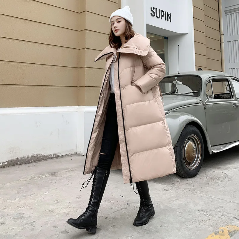 Down Jacket Women Mid-Length White Duck Down Big Collar Ribbons Women Clothes 2019 New Fill Feather Warm Thick Down Jacket Women
Down Jacket Women Mid-Length White Duck Down Big Collar Ribbons Women Clothes 2019 New Fill Feather Warm Thick Down Jacket Women
