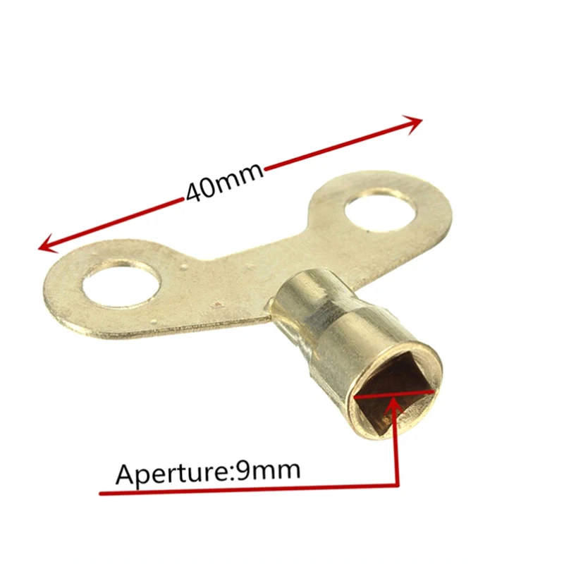 4 pcs For Air Valve Plumbing Tool Keys Plumbing Bleeding Key Solid Water Tap