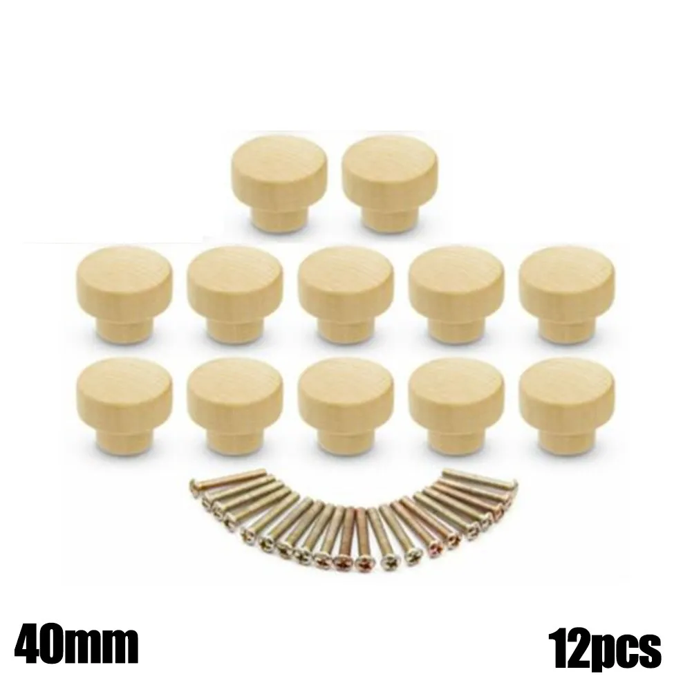 12pcs Wooden Round Pull Handles Knobs For Cabinet Door Chest Of Drawers Closet Wardrobe Cupboard Dressing Furniture Fittings
12pcs Wooden Round Pull Handles Knobs For Cabinet Door Chest Of Drawers Closet Wardrobe Cupboard Dressing Furniture Fittings