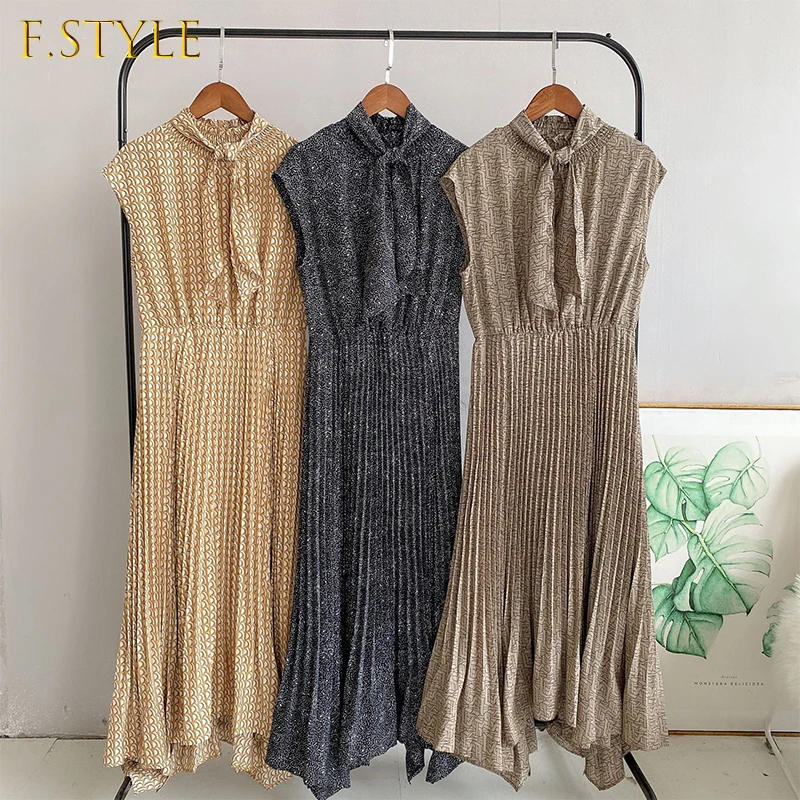 Chic Irregular Design Print Women Dress 2021 New Vintage Sleeveless Draped Vestidos Spring Drawstring Shirt Dresses
Chic Irregular Design Print Women Dress 2021 New Vintage Sleeveless Draped Vestidos Spring Drawstring Shirt Dresses