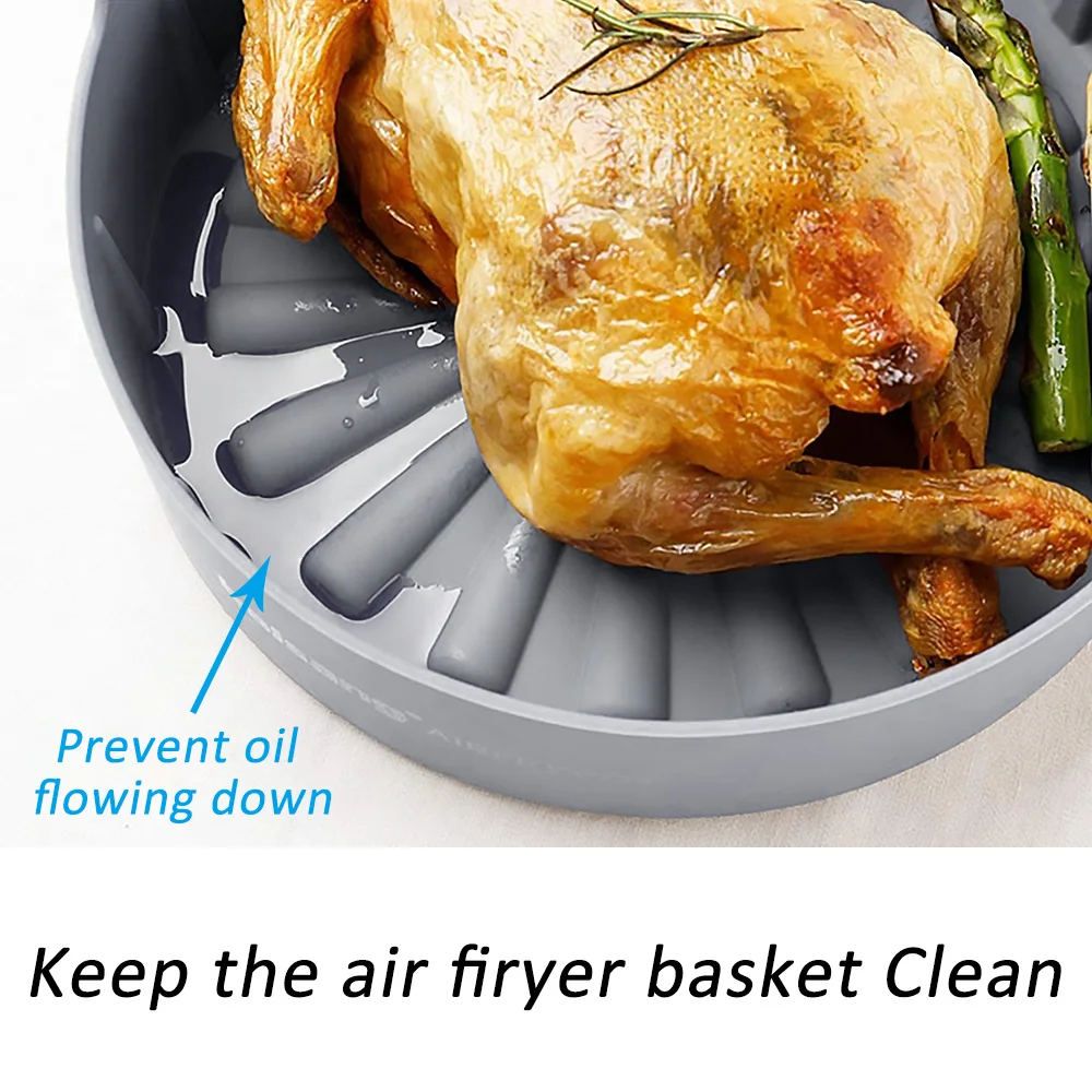 Silicone Pot Multifunctional Air Fryers Oven Accessories Bread Fried Chicken Pizza Basket Baking Tray Baking Dishes
Silicone Pot Multifunctional Air Fryers Oven Accessories Bread Fried Chicken Pizza Basket Baking Tray Baking Dishes