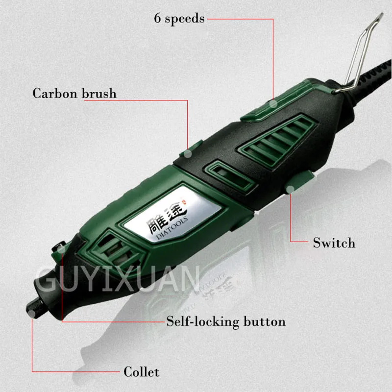 Electric woodworking knife Multi-purpose Full Engraving Machine Polishing wood carving bonsai root carving polishing tool
Electric woodworking knife Multi-purpose Full Engraving Machine Polishing wood carving bonsai root carving polishing tool