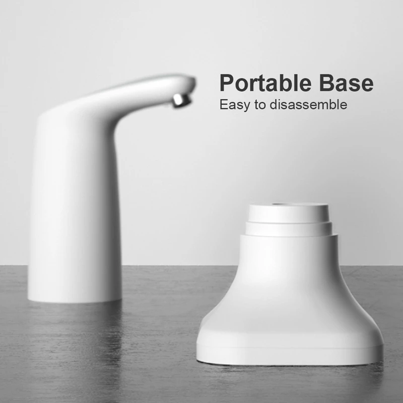 Electric Smart Water Bottle Dispenser Portable Automatic Drinking Water Pump with Base and LED Night Light
Electric Smart Water Bottle Dispenser Portable Automatic Drinking Water Pump with Base and LED Night Light