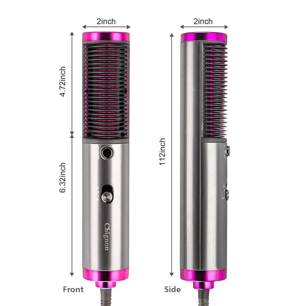 One Step Hair Dryer Brush Hot Air Brush Quick Drying Straight Hair Comb Negative Lons Hair Salon Volumizer Straightener Curler
One Step Hair Dryer Brush Hot Air Brush Quick Drying Straight Hair Comb Negative Lons Hair Salon Volumizer Straightener Curler