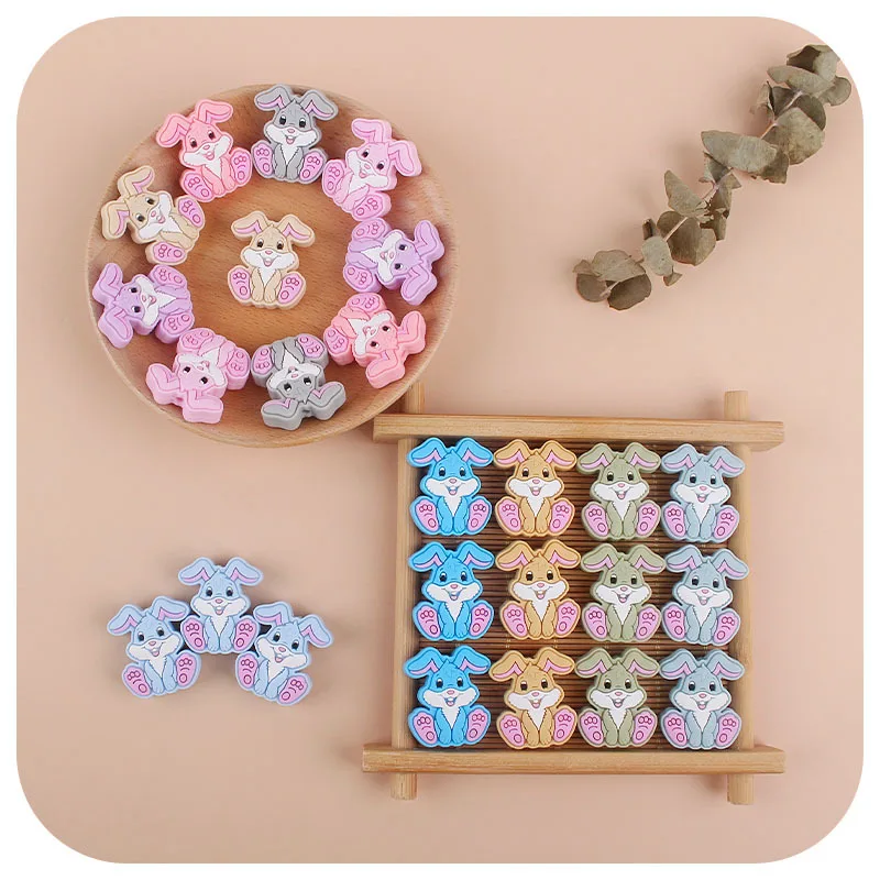 3 Pieces/lot Cartoon Baby Teethers Newborn Silicone Pacifier Chain Accessories Infant Cute Rabbit Teething Toys mordedor bebe
3 Pieces/lot Cartoon Baby Teethers Newborn Silicone Pacifier Chain Accessories Infant Cute Rabbit Teething Toys mordedor bebe