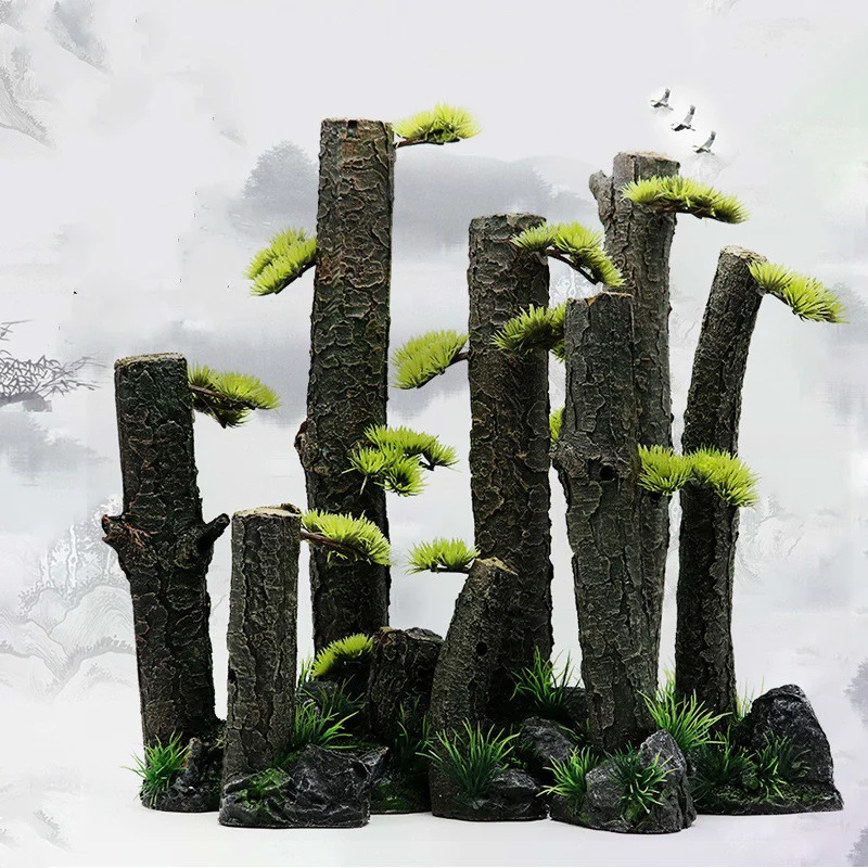 Aquarium Decoration Artificial Simulation Trunk Large Tree Stump Fish Tank Landscaping Aquascape Ornament Decor Accessories
Aquarium Decoration Artificial Simulation Trunk Large Tree Stump Fish Tank Landscaping Aquascape Ornament Decor Accessories