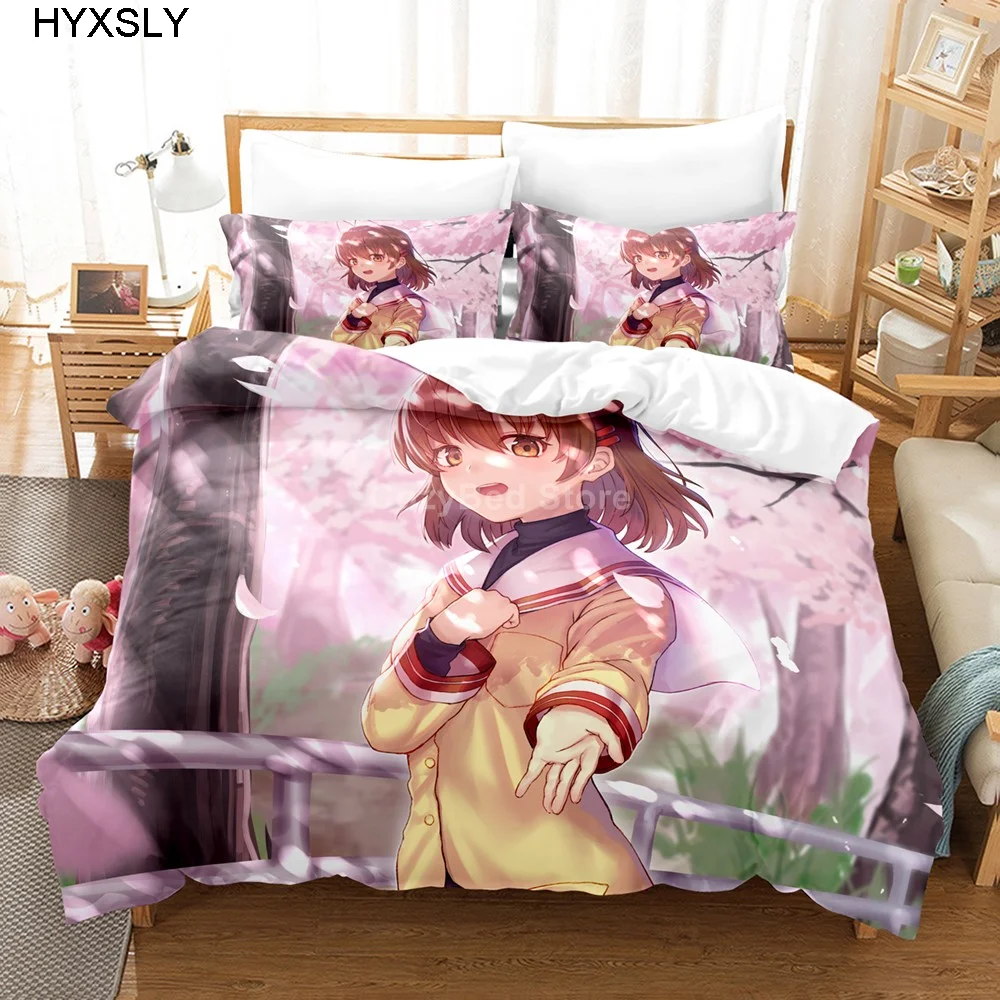 CLANNAD Bedding Set Girls Anime 3d Duvet Cover Sets Comforter Bed Linen Twin Queen King Single Size Boys Kids Gift Cartoon
CLANNAD Bedding Set Girls Anime 3d Duvet Cover Sets Comforter Bed Linen Twin Queen King Single Size Boys Kids Gift Cartoon