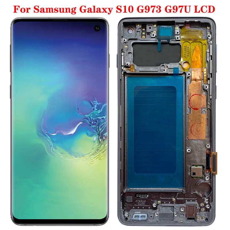 ЖК-дисплей с сенсорным экраном и дигитайзером в сборе для Samsung Galaxy S10, G973F/DS, 6,1 дюймов, G930, оригинал
ЖК-дисплей с сенсорным экраном и дигитайзером в сборе для Samsung Galaxy S10, G973F/DS, 6,1 дюймов, G930, оригинал