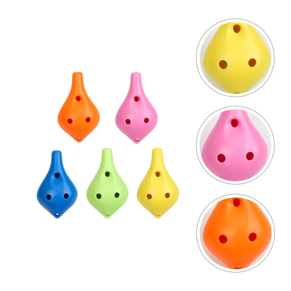 5 Pcs Creative Ocarina ABS Ocarina Flute Beginner Ocarina Student Ocarina Flutes
5 Pcs Creative Ocarina ABS Ocarina Flute Beginner Ocarina Student Ocarina Flutes