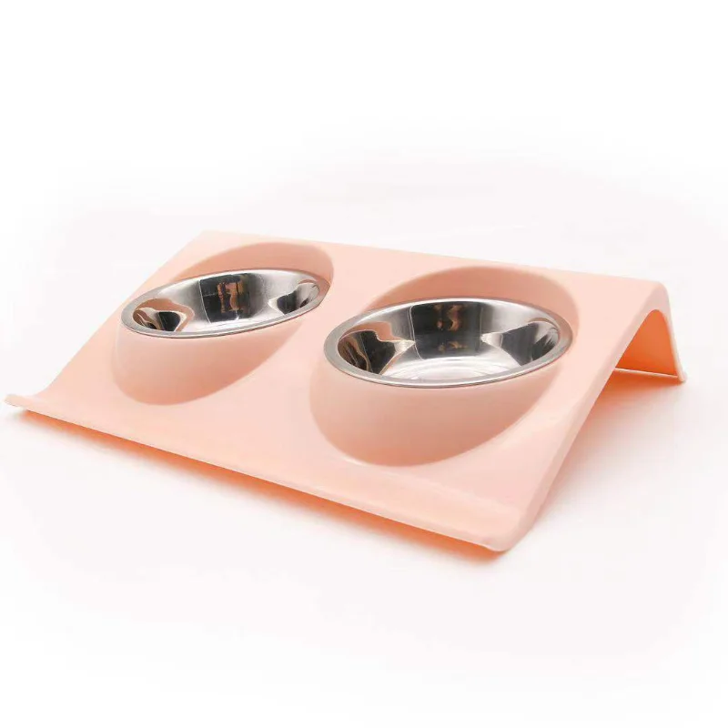 Dog Food Bowl Z-shaped Stainless Steel Pet Bowl Colored Slope Plastic Double Bowl Splash-proof Non-slip Dog Bowls Wholesale
Dog Food Bowl Z-shaped Stainless Steel Pet Bowl Colored Slope Plastic Double Bowl Splash-proof Non-slip Dog Bowls Wholesale