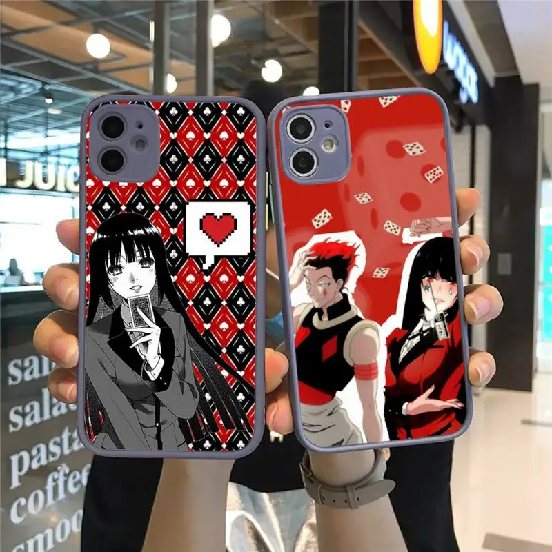 Japanese Anime Kakegurui Jabami Yumeko Phone Case Matte Transparent for iPhone 7 8 11 12 s mini pro X XS XR MAX Plus cover funda
Japanese Anime Kakegurui Jabami Yumeko Phone Case Matte Transparent for iPhone 7 8 11 12 s mini pro X XS XR MAX Plus cover funda