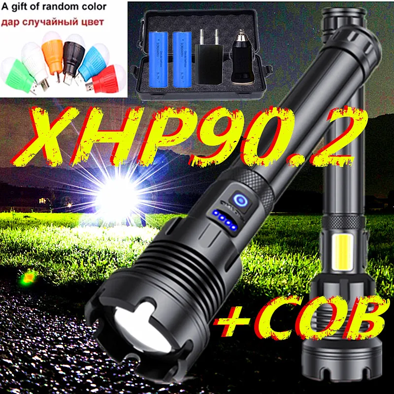 Светодиодный фонарь XHP90.2 с 800000 бликами, самый мощный Cob-светильник, 18650 26650, светодиодный фонарик, USB, светодиодный фонарик XHP70.2, фонарь 18650, охо...
Светодиодный фонарь XHP90.2 с 800000 бликами, самый мощный Cob-светильник, 18650 26650, светодиодный фонарик, USB, светодиодный фонарик XHP70.2, фонарь 18650, охо...
