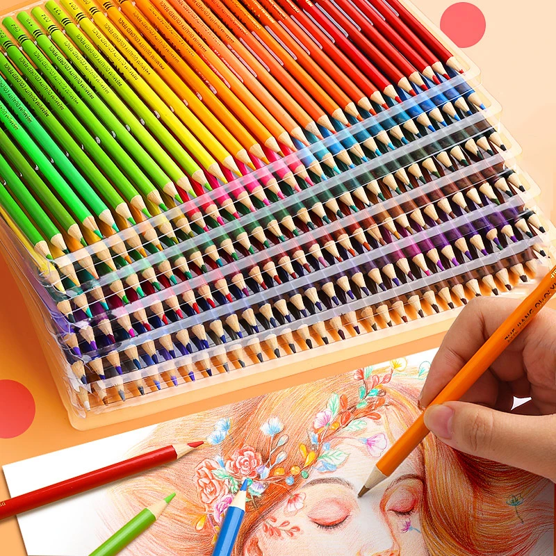 Sketching Painting Oil Pencil 48/72/120/160 Colors Professional Watercolor Wood Colored Pencils Painting Drawing Colour Supplies
Sketching Painting Oil Pencil 48/72/120/160 Colors Professional Watercolor Wood Colored Pencils Painting Drawing Colour Supplies