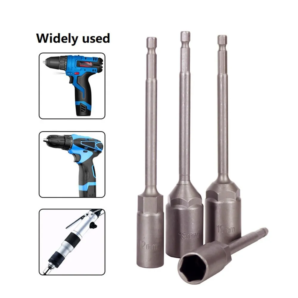 8Pcs 150mm Extension Impact Drill Bar Wrench Socket Adapter Magnetic Nut Driver Power Tool Impact Socket 6-13MM High Quality
8Pcs 150mm Extension Impact Drill Bar Wrench Socket Adapter Magnetic Nut Driver Power Tool Impact Socket 6-13MM High Quality