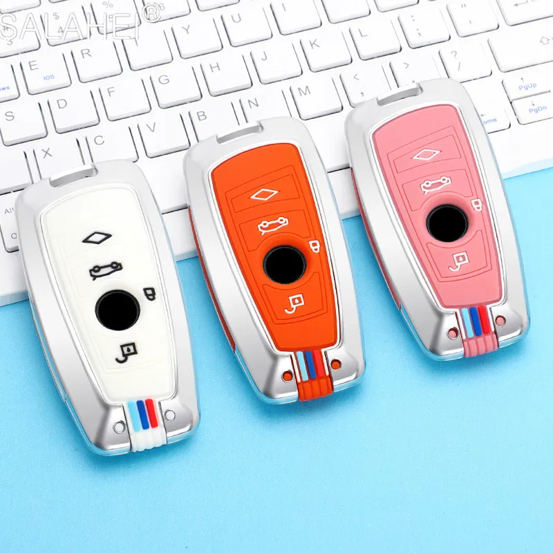 Silicone Zinc Alloy Car Key Case Keychain For BMW F10 F30 F20 E90 Accessories Serie 1 X1 X3 E83 M2 F40 X4 M1 M3 Series 2 3 5 7
Silicone Zinc Alloy Car Key Case Keychain For BMW F10 F30 F20 E90 Accessories Serie 1 X1 X3 E83 M2 F40 X4 M1 M3 Series 2 3 5 7