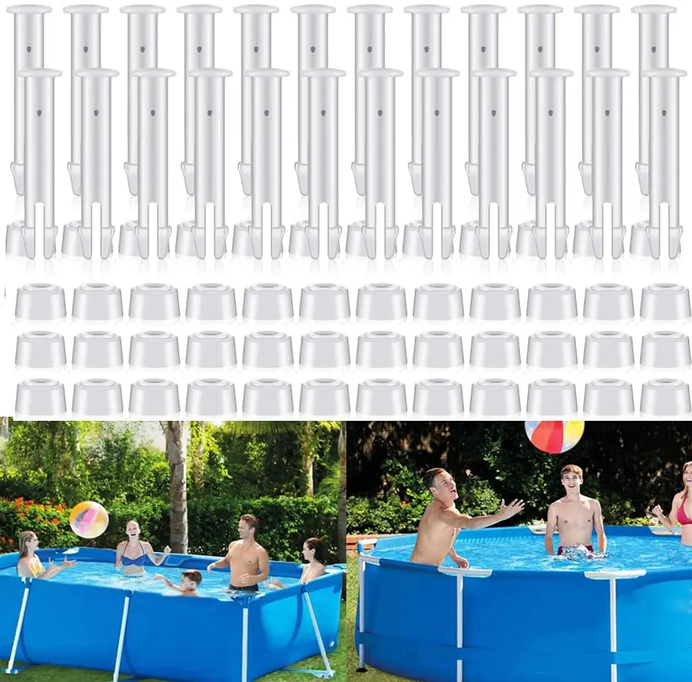 Newest Swimming Pool Accessories Bolt Plug Cap Nail Plastic Pool Joint Pin 24pcs Ground Rectangular Round Frame
Newest Swimming Pool Accessories Bolt Plug Cap Nail Plastic Pool Joint Pin 24pcs Ground Rectangular Round Frame