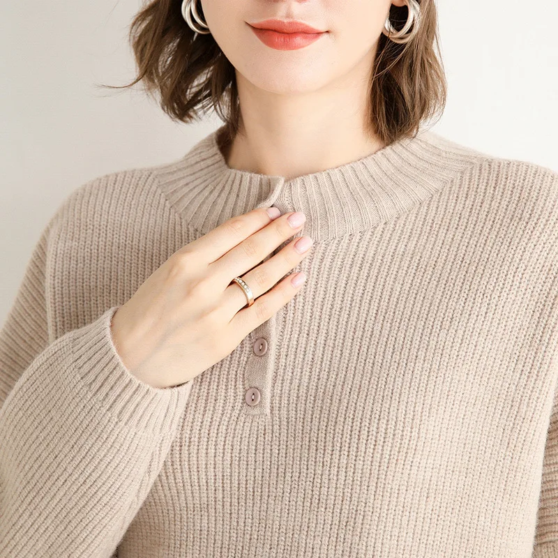 2020 Autumn and Winter New Loose Round Neck Sweater Women's Pullover Thickened Western Style Long Sleeve Base
2020 Autumn and Winter New Loose Round Neck Sweater Women's Pullover Thickened Western Style Long Sleeve Base