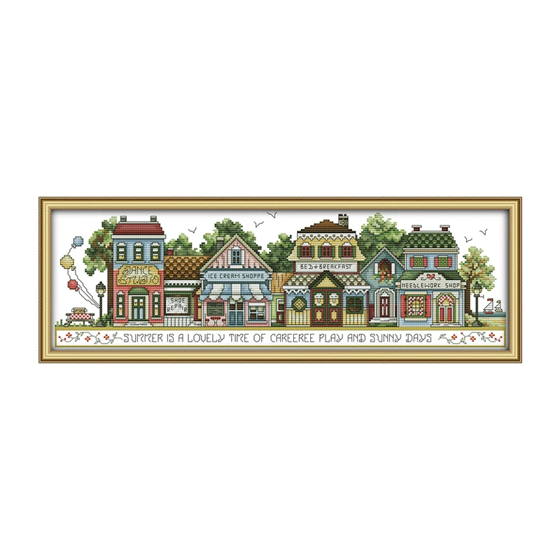 Street Views 6 Counted Cross Stitch Kits Sale,sets for Embroidery Kit,14CT 11CT Print Fabric DIY Handmade Needlework Home Decor
Street Views 6 Counted Cross Stitch Kits Sale,sets for Embroidery Kit,14CT 11CT Print Fabric DIY Handmade Needlework Home Decor