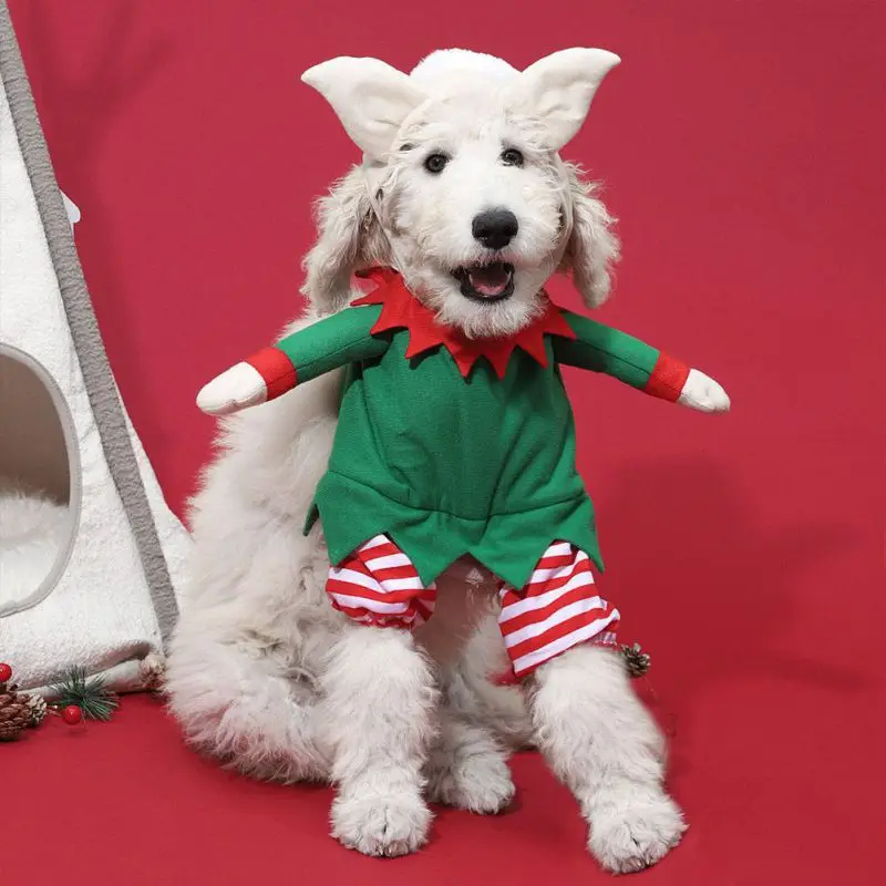 Christmas Dog Cosplay Costume Apaprel Winter Warm Pet Jumpsuit Hoodies For Dog Cat Coat Chihuahua Yorkshire Outfits Clothing
Christmas Dog Cosplay Costume Apaprel Winter Warm Pet Jumpsuit Hoodies For Dog Cat Coat Chihuahua Yorkshire Outfits Clothing