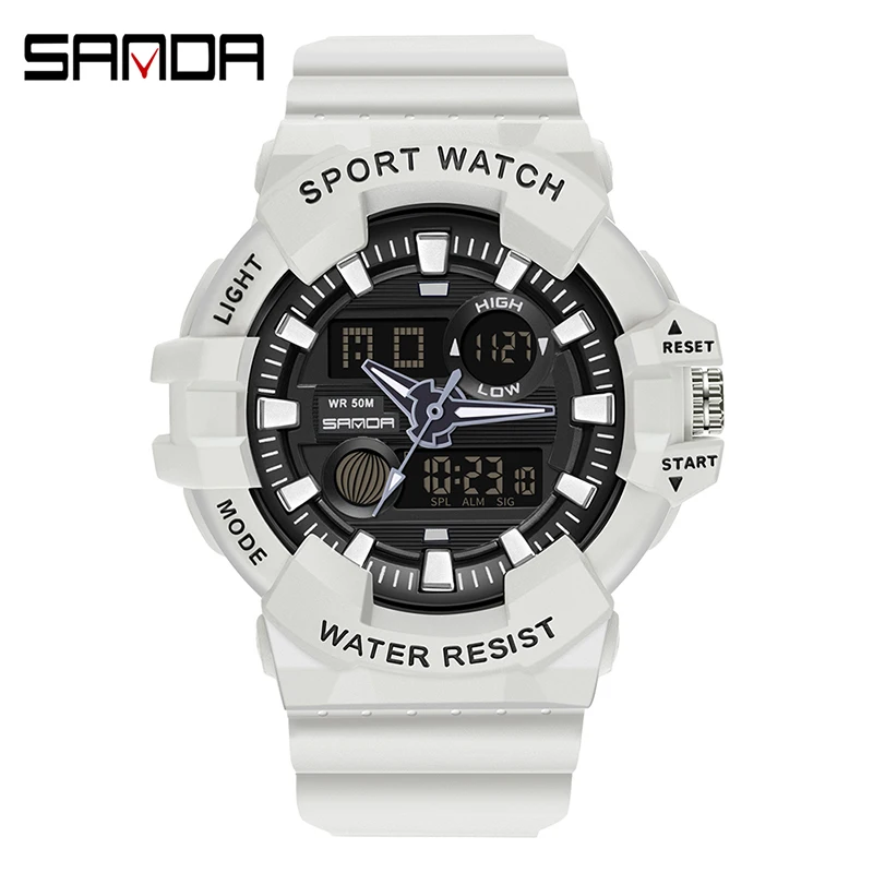 SANAD Military Sports Men's Watches 50M Waterproof Ladies Students Wristwatches Women Quartz Watch Relogio Masculino Male Clock
SANAD Military Sports Men's Watches 50M Waterproof Ladies Students Wristwatches Women Quartz Watch Relogio Masculino Male Clock