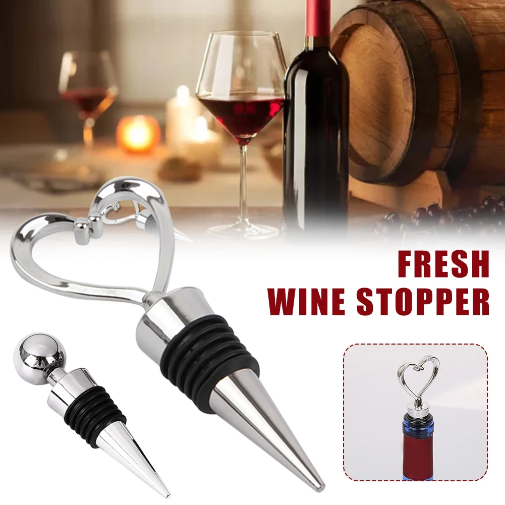 1 Pcs Bottle Stopper Heart Shaped Red Wine Champagne Wine Bottle Stopper Wedding Gifts Bottle Cover Kitchen Accessories
1 Pcs Bottle Stopper Heart Shaped Red Wine Champagne Wine Bottle Stopper Wedding Gifts Bottle Cover Kitchen Accessories