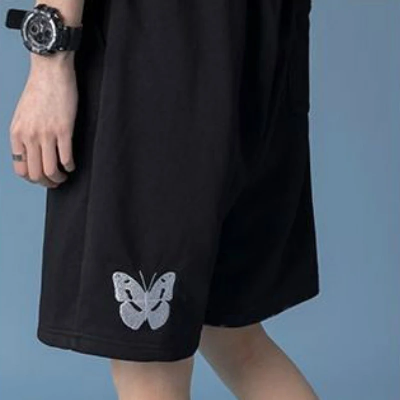 High Waist Shorts Women Butterfly Embroidery Lace Up Unisex Couples High Waist All-match Harajuku Leisure Chic Korean Style 2XL
High Waist Shorts Women Butterfly Embroidery Lace Up Unisex Couples High Waist All-match Harajuku Leisure Chic Korean Style 2XL