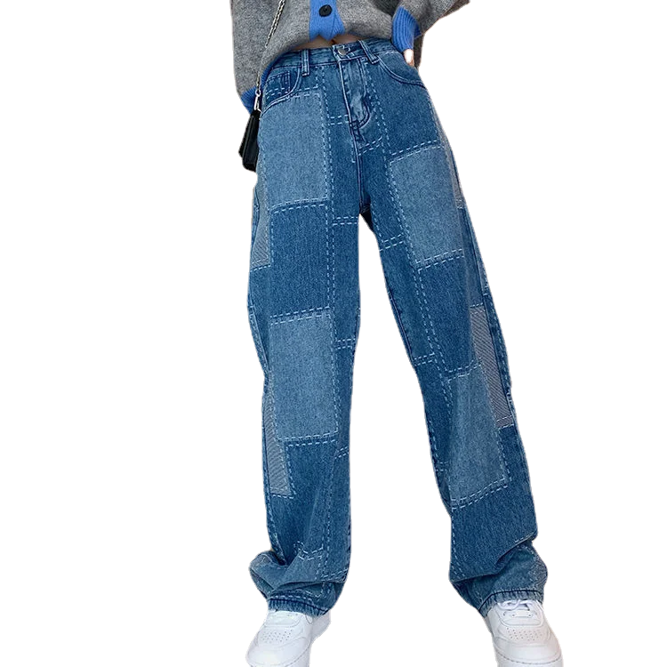Fashion Trend Sewing Repair Straight Jeans Women's 2021 Autumn New Design High Waist Loose Slim
Fashion Trend Sewing Repair Straight Jeans Women's 2021 Autumn New Design High Waist Loose Slim
