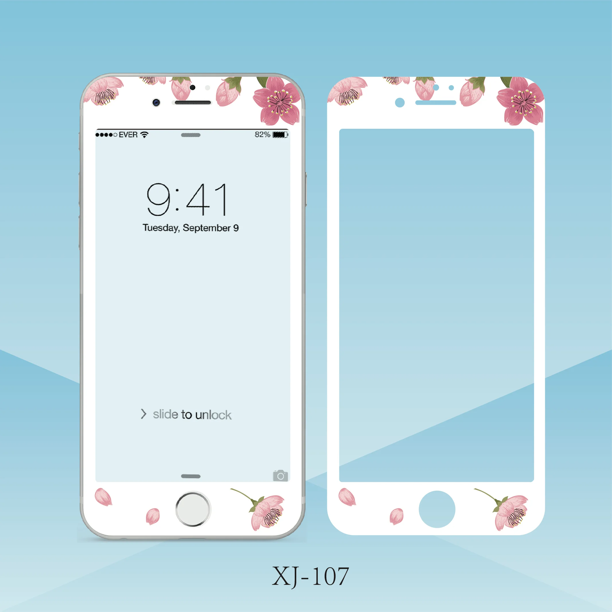 

9H 3D Tempered Glass For iPhone 6 6s 6Plus 7 7plus 8 8Plus Screen Protector Protective Film Flowers Strawberry Lemon Pattern