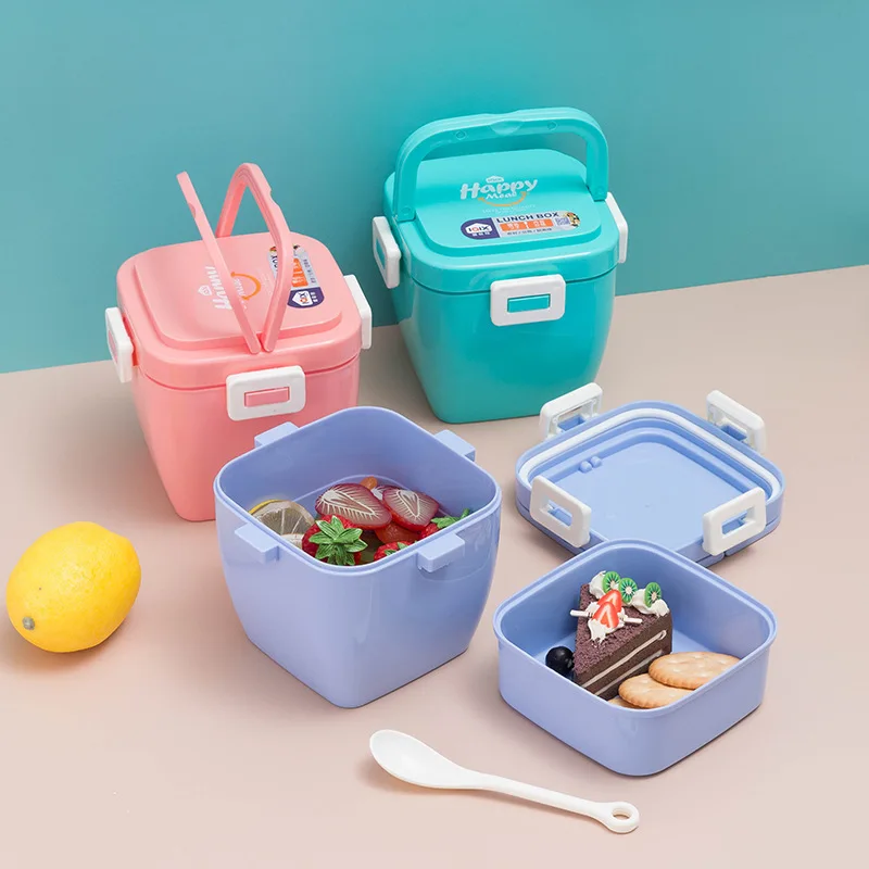 Portable Lunch Box High Capacity Leakproof Keep Fresh Food Container Double Layer Travel Hiking Office School Kids Bento Box
Portable Lunch Box High Capacity Leakproof Keep Fresh Food Container Double Layer Travel Hiking Office School Kids Bento Box