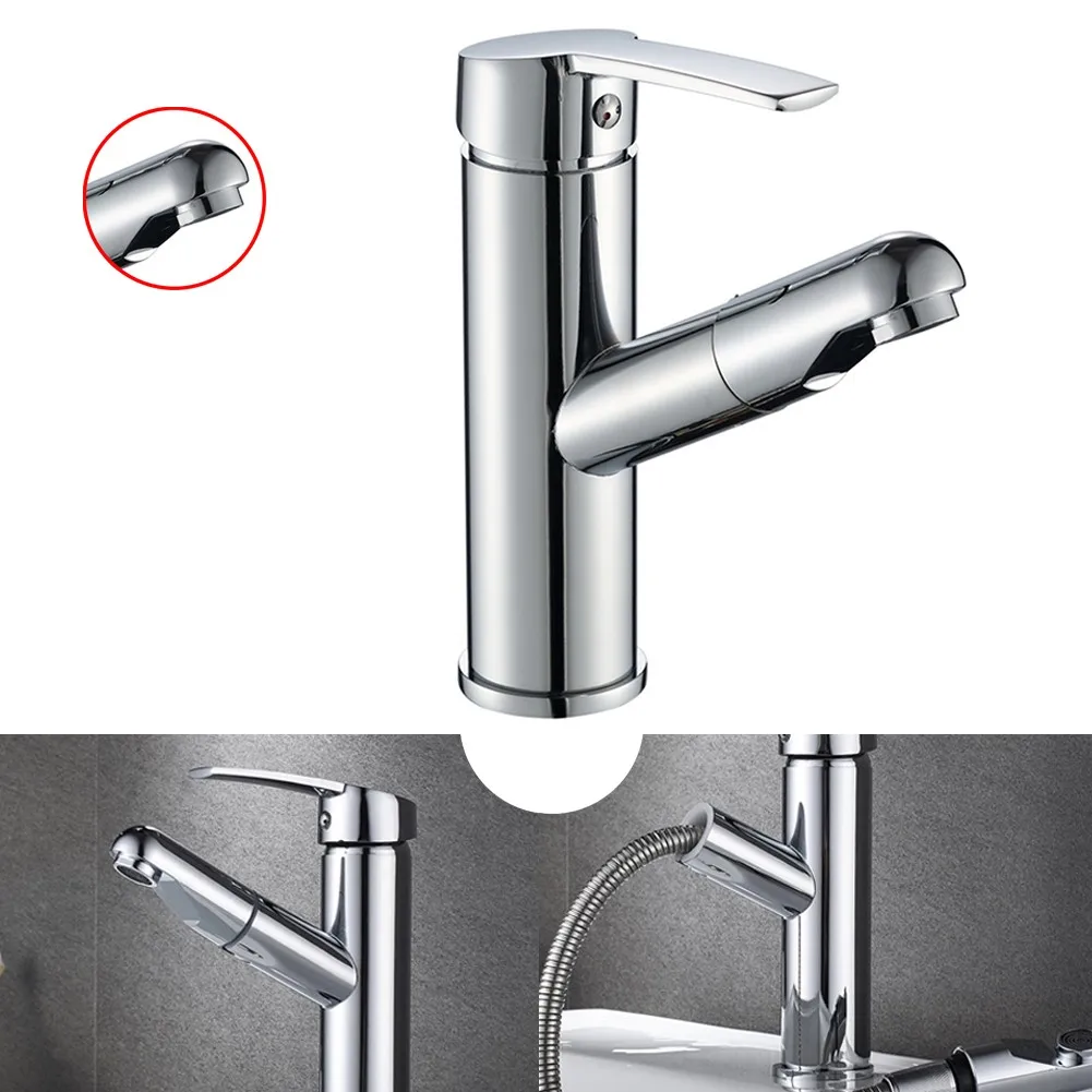 Bathroom Kitchen Basin Faucet Single Handle Pull Out Spray Sink Tap Hot And Cold Water Installation Faucet Crane Deck Mount Fauc
Bathroom Kitchen Basin Faucet Single Handle Pull Out Spray Sink Tap Hot And Cold Water Installation Faucet Crane Deck Mount Fauc
