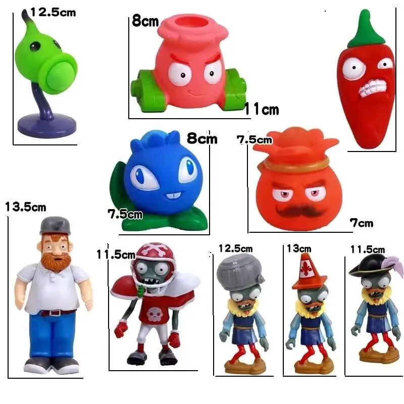 Noble flag zombie robot giant pea shooter children's interactive toys children's doll action figure model toys
Noble flag zombie robot giant pea shooter children's interactive toys children's doll action figure model toys