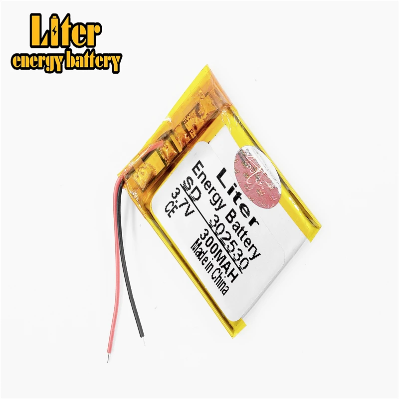 302530 3,7 V 300mah литий-полимерный аккумулятор с защитной платой для MP4 PSP цифровых продуктов
302530 3,7 V 300mah литий-полимерный аккумулятор с защитной платой для MP4 PSP цифровых продуктов