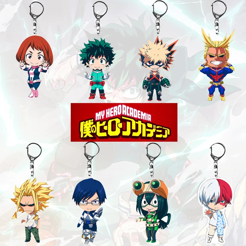 My Hero Academia Anime Figure 6Cm Acrylic Cute Key Chain Midoriya Izuku Bakugou Katsuki Todoroki Shoto Asui Tsuyu Ornaments
My Hero Academia Anime Figure 6Cm Acrylic Cute Key Chain Midoriya Izuku Bakugou Katsuki Todoroki Shoto Asui Tsuyu Ornaments