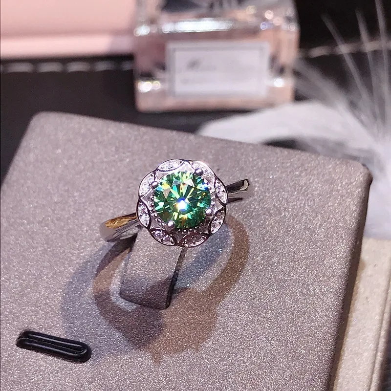 QTT 925 Sterling Silver Retro Ring For Women Delicate Flower Green Zirconia Girls Ring Elegant Wedding Party Jewelry
QTT 925 Sterling Silver Retro Ring For Women Delicate Flower Green Zirconia Girls Ring Elegant Wedding Party Jewelry
