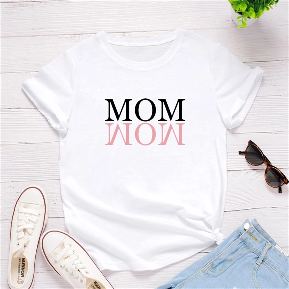 Mom Letter Print Women T Shirt Short Sleeve O Neck Women Tshirt Ladies Fashion Tee Shirt Tops Clothes
Mom Letter Print Women T Shirt Short Sleeve O Neck Women Tshirt Ladies Fashion Tee Shirt Tops Clothes