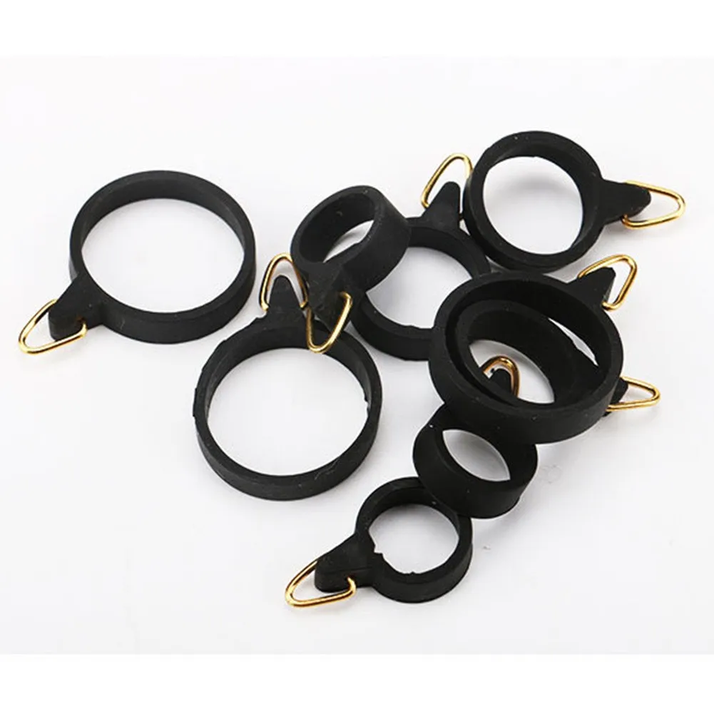 5 Pcs Elastic Fishing Rod Hook Ring Keeper High-elastic Fly Pole Rubber Rings Metal Holders Pesca Iscas Fish Tackle Tools S M L
5 Pcs Elastic Fishing Rod Hook Ring Keeper High-elastic Fly Pole Rubber Rings Metal Holders Pesca Iscas Fish Tackle Tools S M L