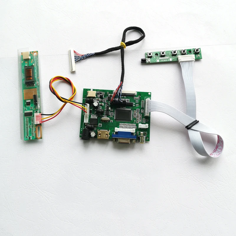 For LP154WX2/LP154WX5 1280*800 1CCFL Notebook PC LCD Panel 2AV VGA 15.4" 30pins LVDS Cable Display Controller Board DIY Kit
For LP154WX2/LP154WX5 1280*800 1CCFL Notebook PC LCD Panel 2AV VGA 15.4" 30pins LVDS Cable Display Controller Board DIY Kit