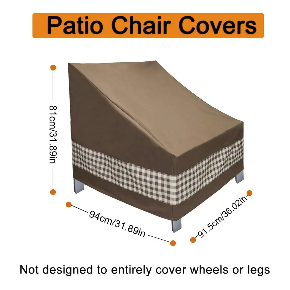 Waterproof Outdoor Patio Garden Furniture Dust Cover Sofa Table And Chair Dustproof Armchair Resistant Sofa Cover
Waterproof Outdoor Patio Garden Furniture Dust Cover Sofa Table And Chair Dustproof Armchair Resistant Sofa Cover