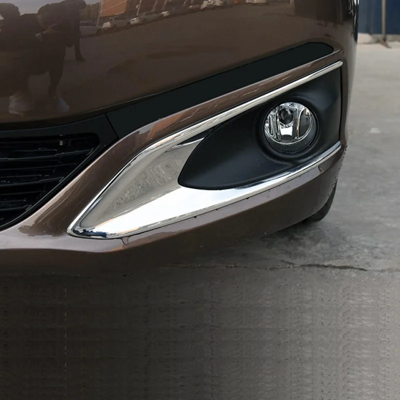High quality ABS chrome Front Fog Lights Fog lamp cover trim For Peugeot 301 2017 car Accessories
High quality ABS chrome Front Fog Lights Fog lamp cover trim For Peugeot 301 2017 car Accessories