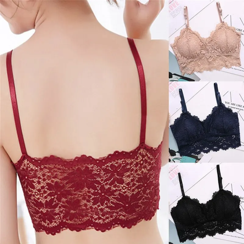 Adjustable New Women Lace Mesh Solid Soft Black White Nude Bra Perspective Bralette Trim Underwear Lingerie
Adjustable New Women Lace Mesh Solid Soft Black White Nude Bra Perspective Bralette Trim Underwear Lingerie
