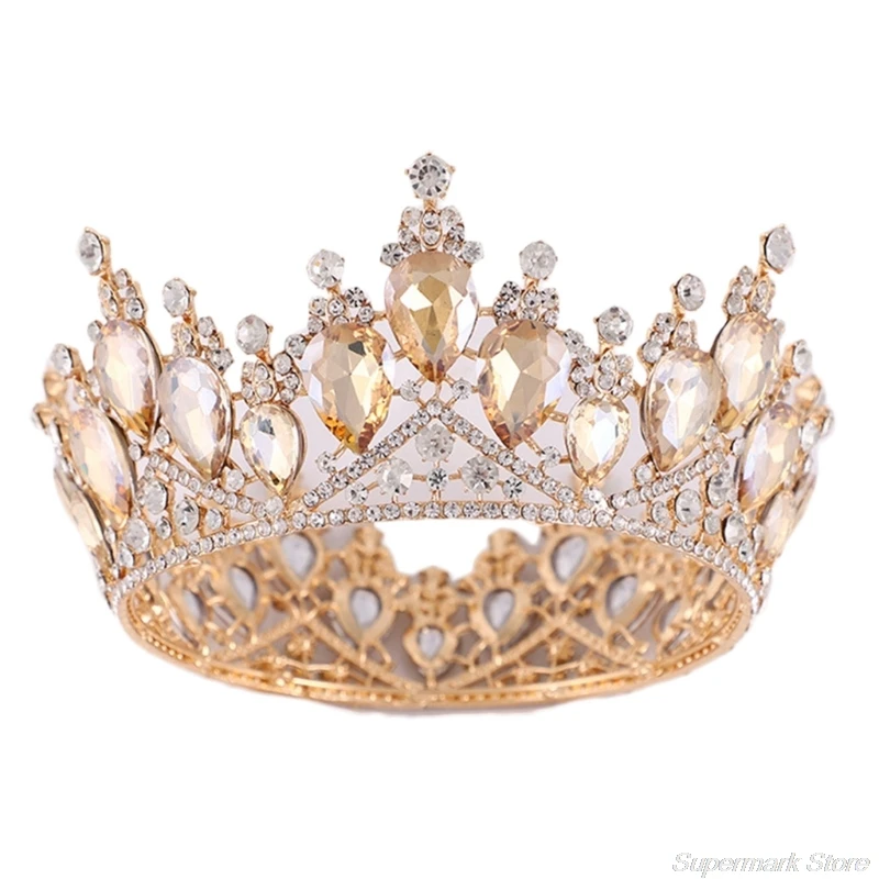 Baroque Vintage Faux Crystal Tiara Crown Wedding Bridal Headpiece Royal Queen Princess Party Headband Hair M19 21 Dropshipping
Baroque Vintage Faux Crystal Tiara Crown Wedding Bridal Headpiece Royal Queen Princess Party Headband Hair M19 21 Dropshipping