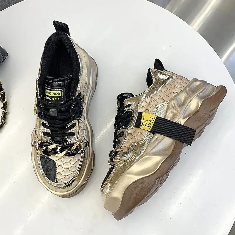 Designer Sneakers Woman Platform Shoes New Fashion Bling Thick Bottom Ladies Trainers Basket Femme Luxury Chunky Sneakers Women
Designer Sneakers Woman Platform Shoes New Fashion Bling Thick Bottom Ladies Trainers Basket Femme Luxury Chunky Sneakers Women