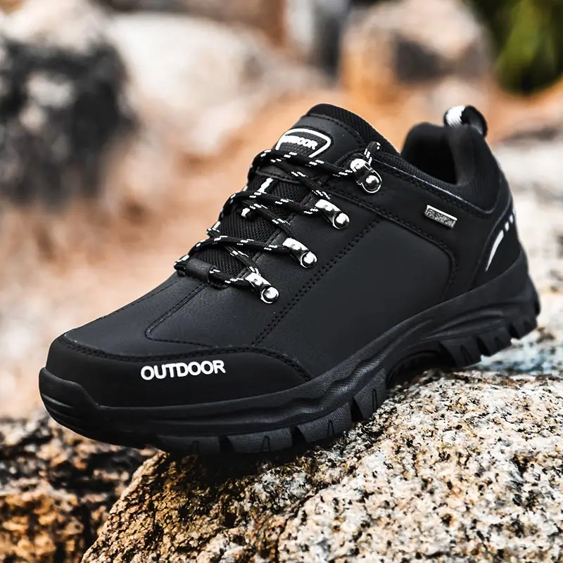 Plus Size PU Leather Anti-slip Running Man Running Men Shoes Outdoor Sneakers Men's Sport Shoes Sports Man Shoes Black GME-2613
Plus Size PU Leather Anti-slip Running Man Running Men Shoes Outdoor Sneakers Men's Sport Shoes Sports Man Shoes Black GME-2613